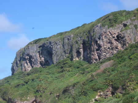 Cliff 'Eua island"